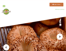 Tablet Screenshot of lakeviewbagels.com